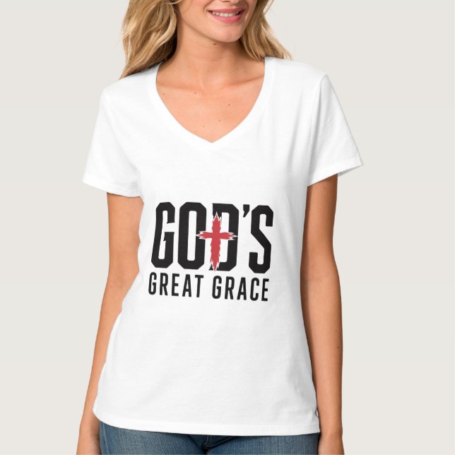 Camiseta A Grande Graça de Deus (Frente)