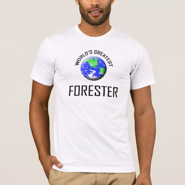Camiseta A grande guarda florestal do mundo (Frente)