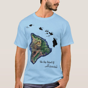 Camiseta A Grande Ilha do Havaí