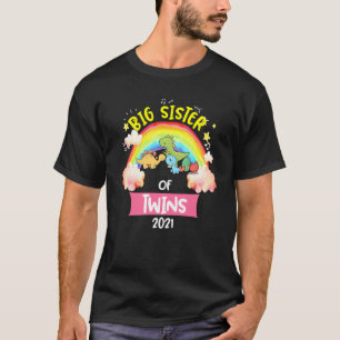 Camiseta A Grande Irmã Dos Gêmeos 2021 Figurino Dinossauro