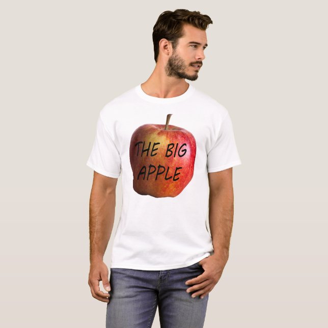 Camiseta A Grande Maçã (Frente Completa)