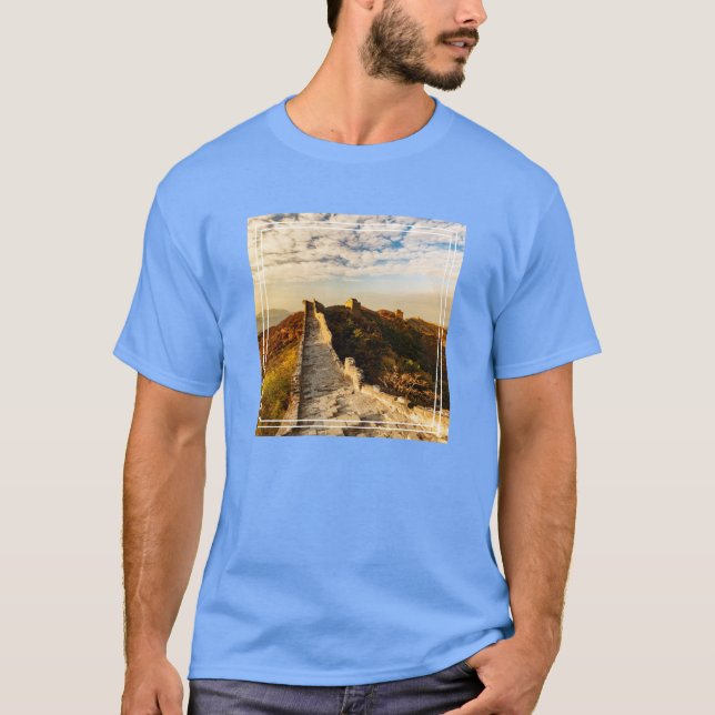 Camiseta A Grande Muralha da China (Frente)