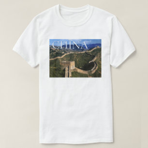 Camiseta A Grande Muralha   Jinshanling, China