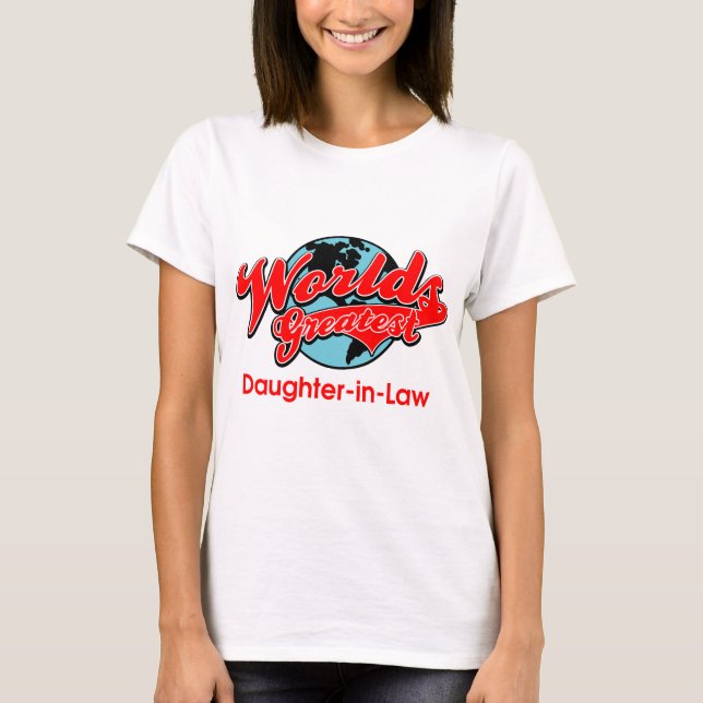 Camiseta A grande nora do mundo (Frente)