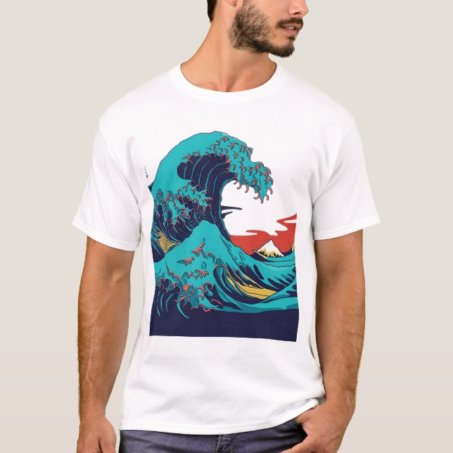 Camiseta A Grande Onda (Frente)