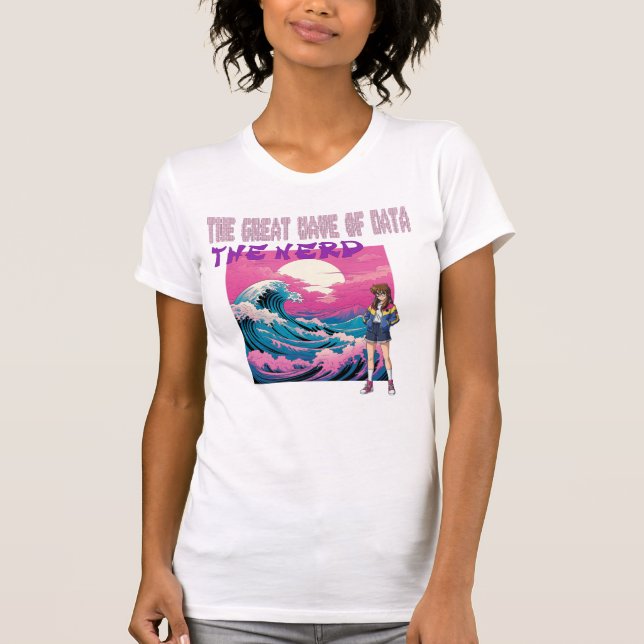 Camiseta A Grande Onda De Dados (Frente)