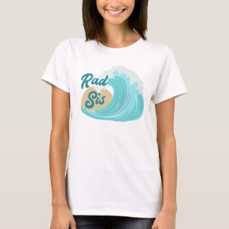 Camiseta A Grande Onda Onda, Onda, Rad Sis T-shirt