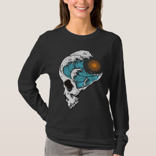 Camiseta A Grande Onda & Sol Grande Onda Gráficos Legais pa