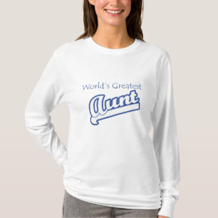 Camiseta a grande tia dos mundos
