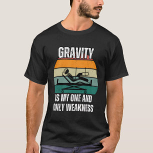 Camiseta A Gravidade É Minha Única E Única Fragilidade Queb