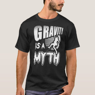 Camiseta A Gravidade É Um Subterror De Pedra De Mito
