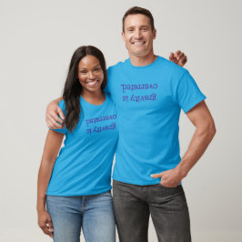 Camiseta "A Gravidade está sobrevalorizada" Funny Updown Ty