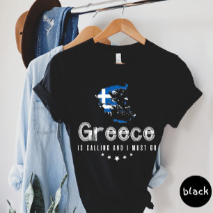 Camiseta A grécia Está Ligando E Eu Preciso Ir Para A Camis