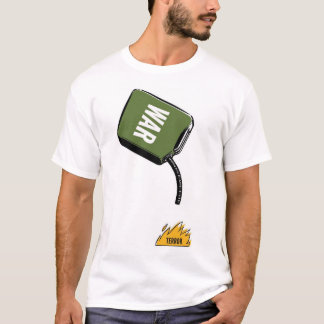 Camiseta A guerra abastece o terror