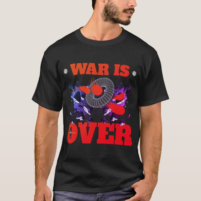 Camiseta A Guerra Acabou (Frente)