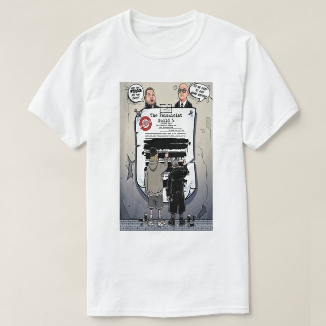 Camiseta A Guilda Psionicista 3 Básica (Frente do Design)