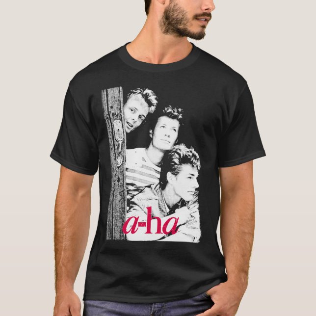Camiseta a-ha band 80s retro classic tshirt design Classic  (Frente)