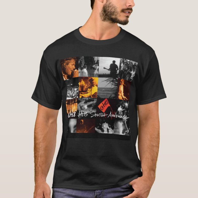 Camiseta A-ha - Hits South America album 2016 (Frente)