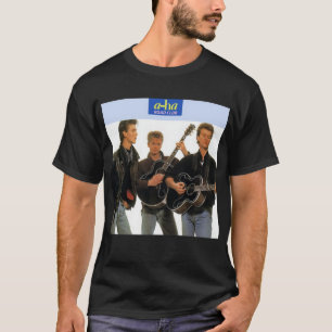 Camiseta A-ha - Road Club album 1988