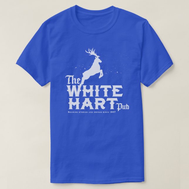 Camiseta A Hart Branca (Frente do Design)