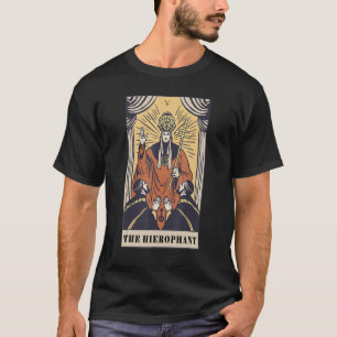 Camiseta A Hierofílica Placa Gótica Tarot Magic Fortune Tel