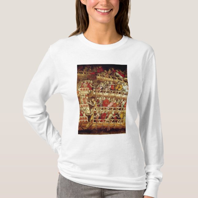Camiseta A história do papa Alexander III (Frente)