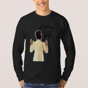 Camiseta A História Está A Ver-Te A Inspiração Amanda Gorma