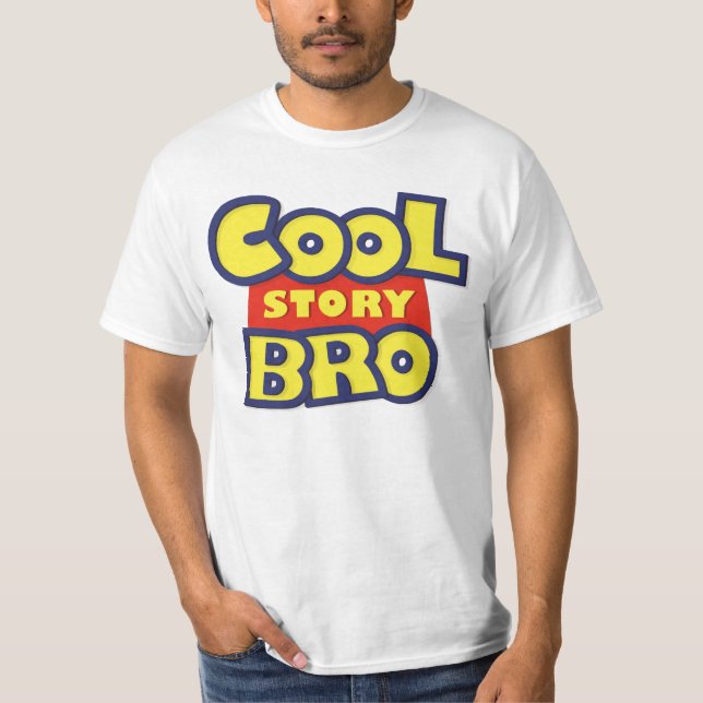 Camiseta A história legal Bro di-lo outra vez (Frente)