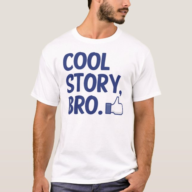 CAMISETA A HISTÓRIA LEGAL BRO MANUSEIA ACIMA! EU GOSTO (Frente)