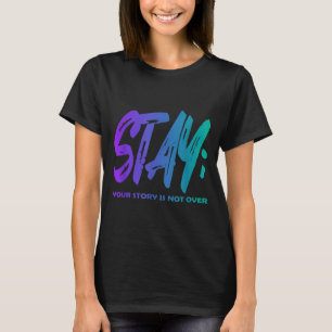 Camiseta A História Não Acabou Mantenha a Consciência de Pr