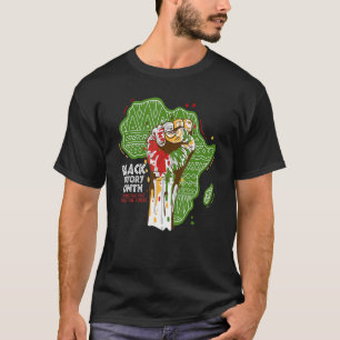 Camiseta A História Negra Da Pé, Honrando O Africano Passad