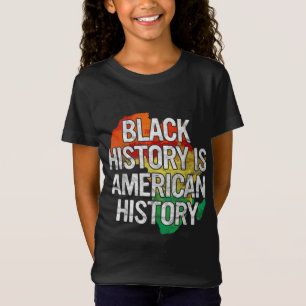 Camiseta A História Negra É A História Americana, O Orgulho