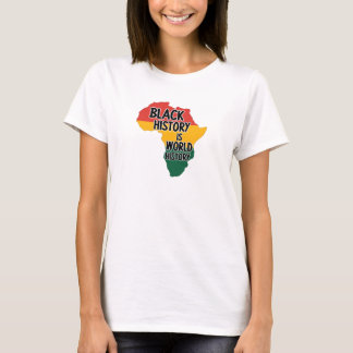 CAMISETA A HISTÓRIA NEGRA É HISTÓRIA MUNDIAL