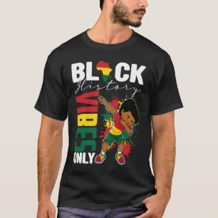 Camiseta A História Negra Viba Apenas BHM BLM Pequeno Me Da