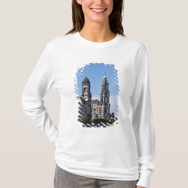 Camiseta A hofkirche (Igreja da Corte) Dresden (Frente)