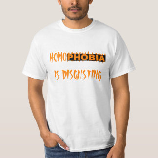 Camiseta A homofobia é repugnante
