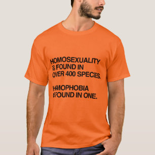 CAMISETA A HOMOSSEXUALIDADE É ENCONTRADA EM 400 ESPÉCIES