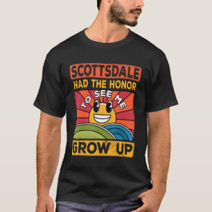 Camiseta A Honra De Me Ver Crescer Tinha O Sol E Os Scotts