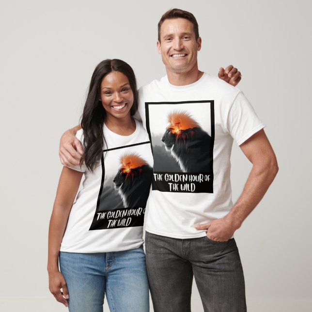 Camiseta A Hora Dourada do Selvagem (Unissex)