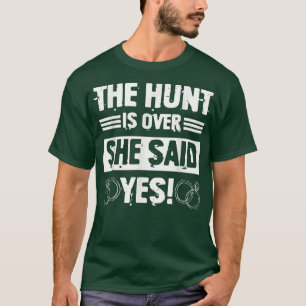 Camiseta A Hunt Acabou De Dizer Que Padrinhos de casamento 