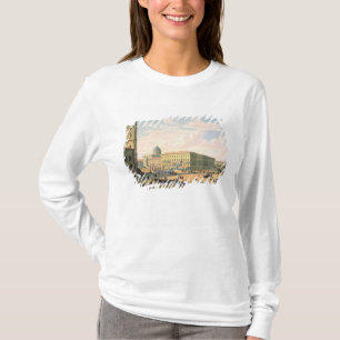 Camiseta A igreja Católica e a rua de Mikhailovskaya