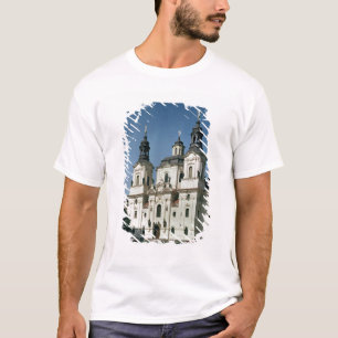 Camiseta A igreja de São Nicolau, construída 1703-61