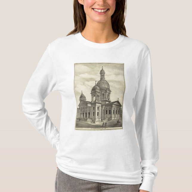 Camiseta A igreja de St Joseph (Frente)