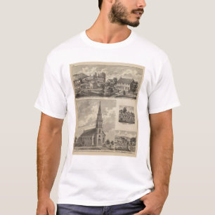 Camiseta A igreja de St Peter, Caledonia, Minnesota