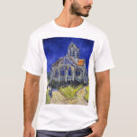 Camiseta A Igreja em Auvers, Van Gogh<br><div class="desc">Vincent Willem van Gogh (30 de março de 1853 - 29 de julho de 1890) foi um pintor holandês impressionista poste que se encontra entre as figuras mais famosas e influentes da história da arte ocidental. Em pouco mais de uma década, criou cerca de 2.100 trabalhos de arte, incluindo cerca...</div>