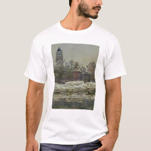 Camiseta A igreja em Vetheuil, 1879