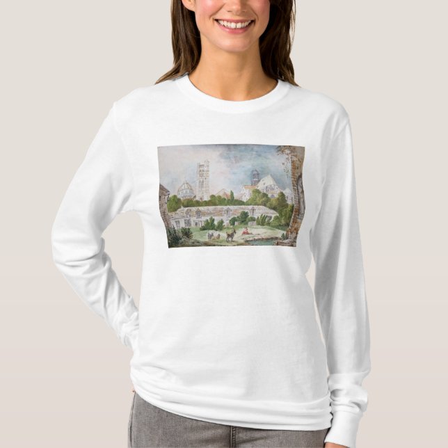 Camiseta A igreja nova de Sainte-Genevieve (Frente)