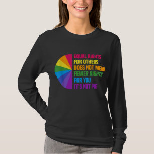 Camiseta A Igualdade De Direitos Para Outros Não Significa