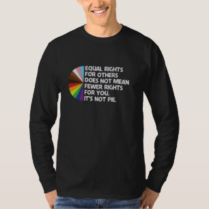 Camiseta A Igualdade De Direitos Para Outros Não Significa