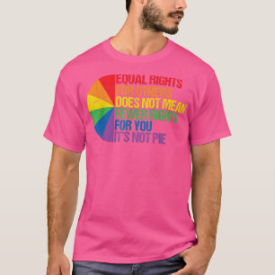 Camiseta A Igualdade De Direitos Para Outros Não Significa 